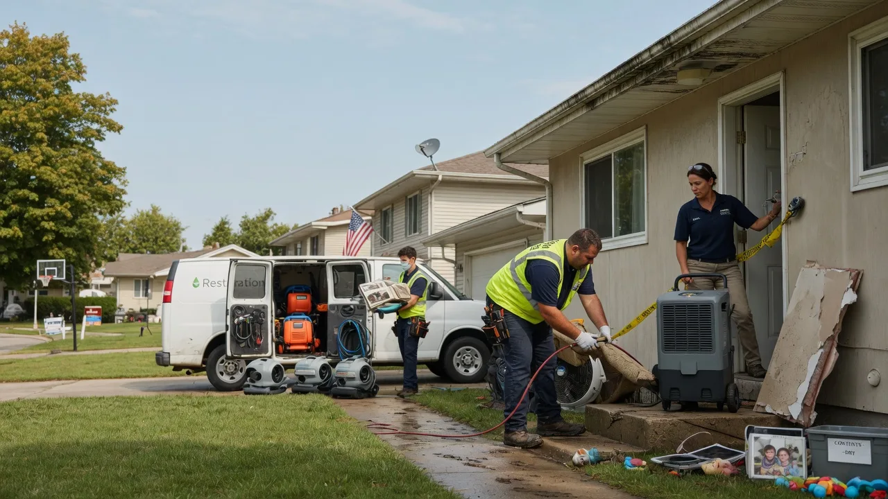 Water Damage Restoration in Ellinger, TX near me